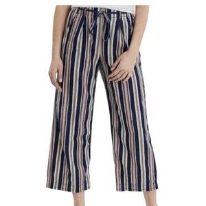 American Eagle Striped Cropped Beach Pants 2